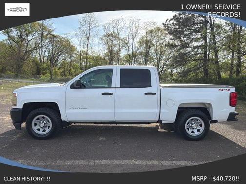 White 2018 Chevrolet Silverado 1500 WT