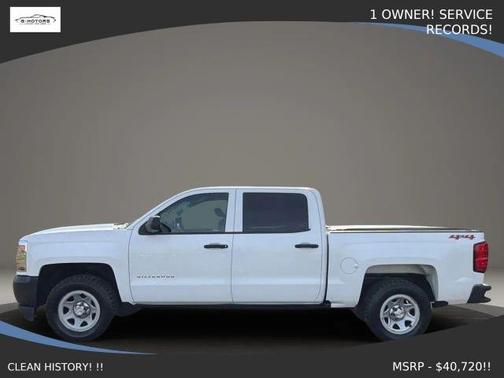White 2018 Chevrolet Silverado 1500 WT