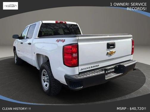White 2018 Chevrolet Silverado 1500 WT