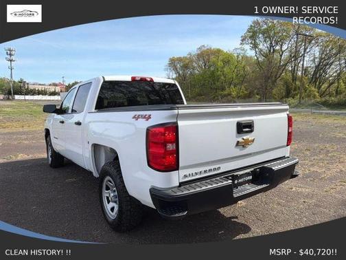 White 2018 Chevrolet Silverado 1500 WT