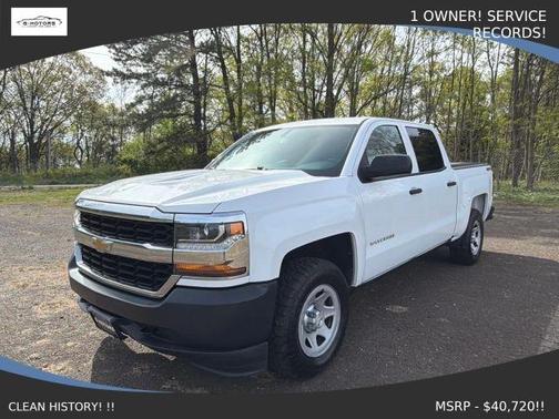 White 2018 Chevrolet Silverado 1500 WT