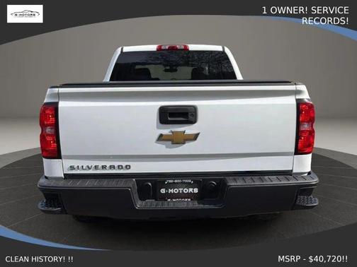 White 2018 Chevrolet Silverado 1500 WT