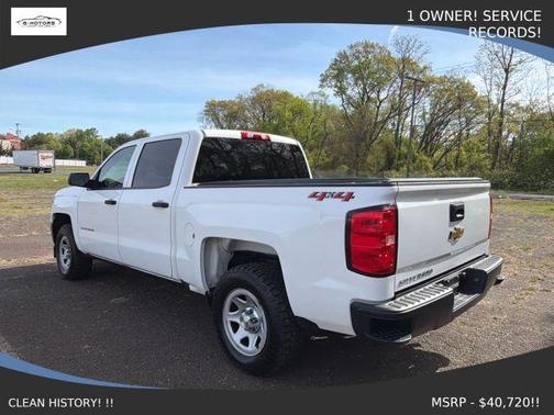 White 2018 Chevrolet Silverado 1500 WT
