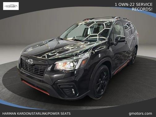 Crystal Black Silica 2019 Subaru Forester Sport