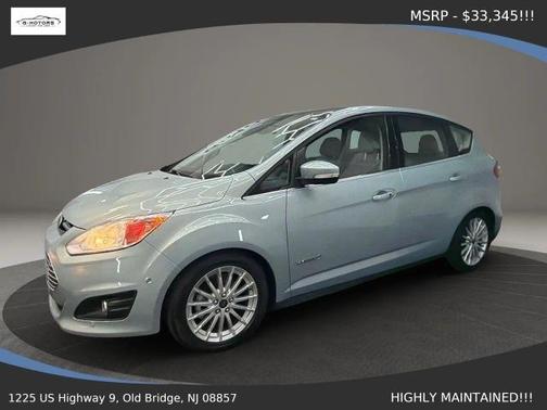 Blue 2013 Ford C-Max Hybrid SEL