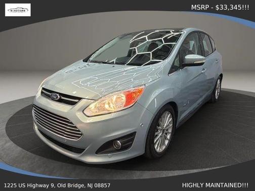 Blue 2013 Ford C-Max Hybrid SEL