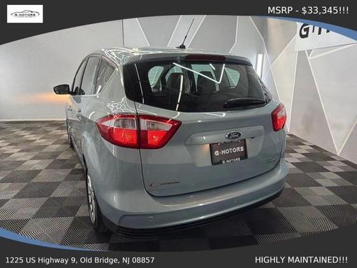 Blue 2013 Ford C-Max Hybrid SEL