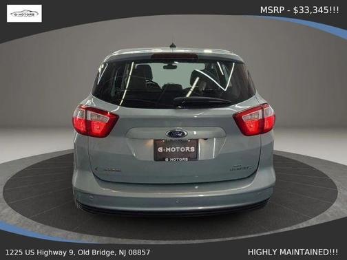 Blue 2013 Ford C-Max Hybrid SEL