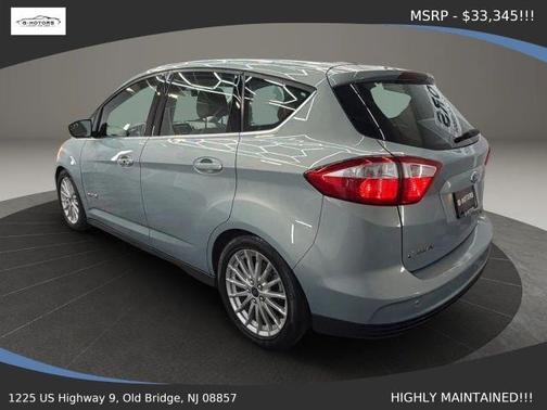 Blue 2013 Ford C-Max Hybrid SEL