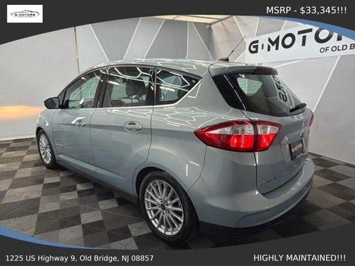 Blue 2013 Ford C-Max Hybrid SEL