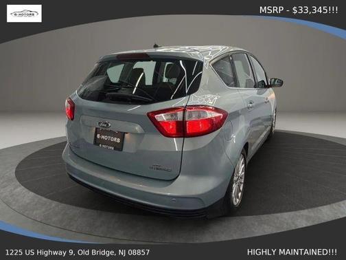 Blue 2013 Ford C-Max Hybrid SEL