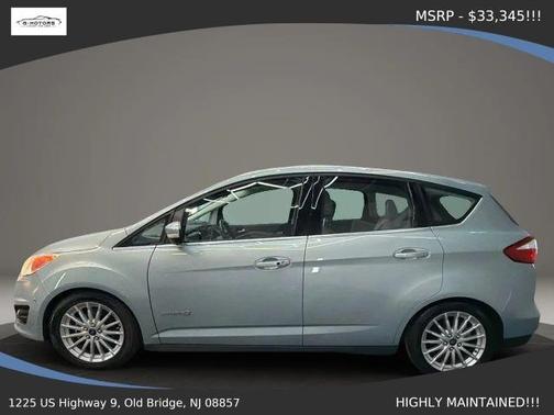Blue 2013 Ford C-Max Hybrid SEL