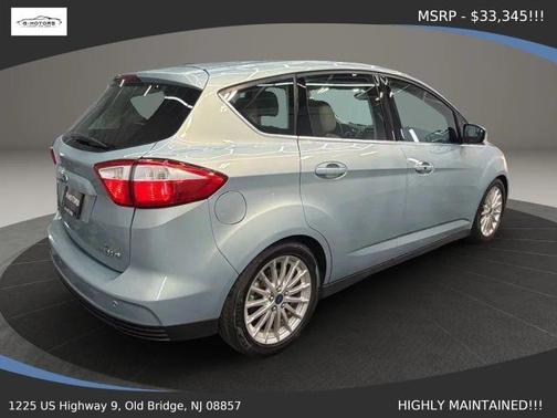 Blue 2013 Ford C-Max Hybrid SEL