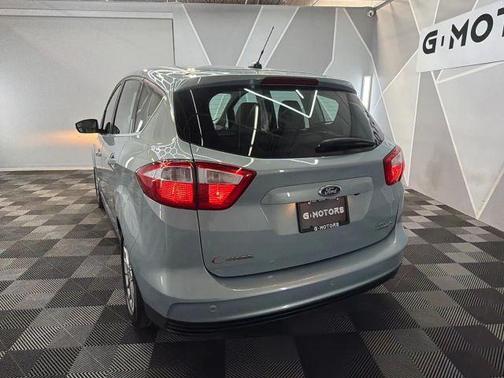 Blue 2013 Ford C-Max Hybrid SEL