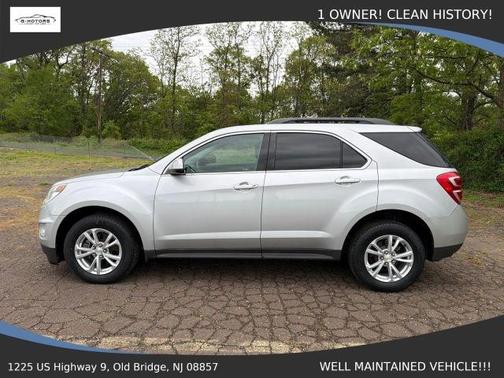 Silver 2016 Chevrolet Equinox LT