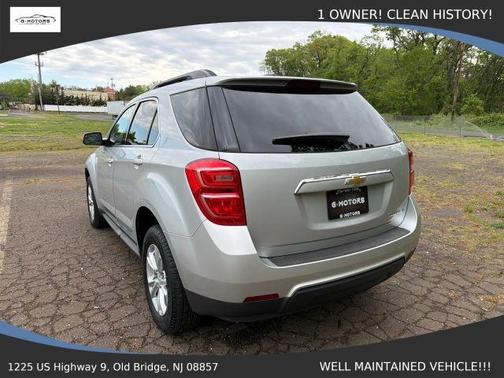 Silver 2016 Chevrolet Equinox LT