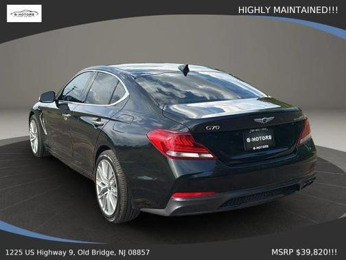 Black 2021 Genesis G70 2.0T
