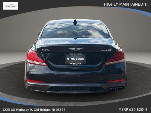 Black 2021 Genesis G70 2.0T
