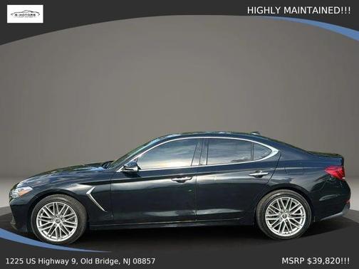 Black 2021 Genesis G70 2.0T