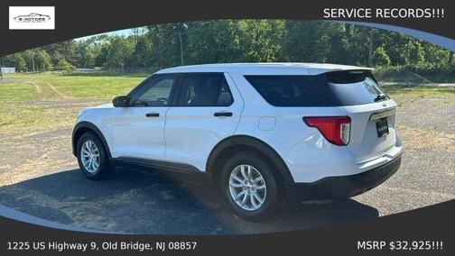 White 2021 Ford Explorer Base