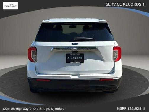 White 2021 Ford Explorer Base