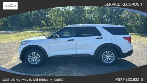 White 2021 Ford Explorer Base