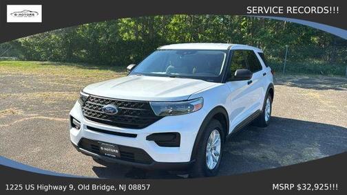 White 2021 Ford Explorer Base