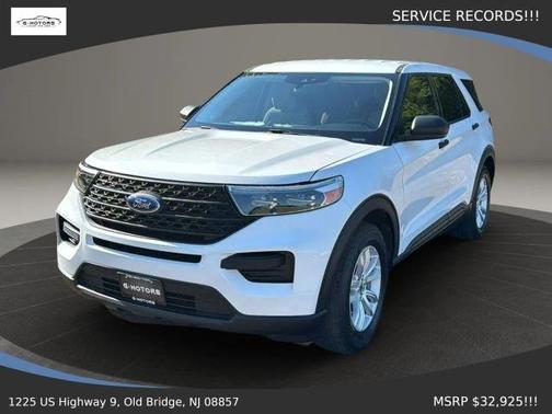 White 2021 Ford Explorer Base