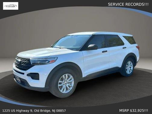 White 2021 Ford Explorer Base