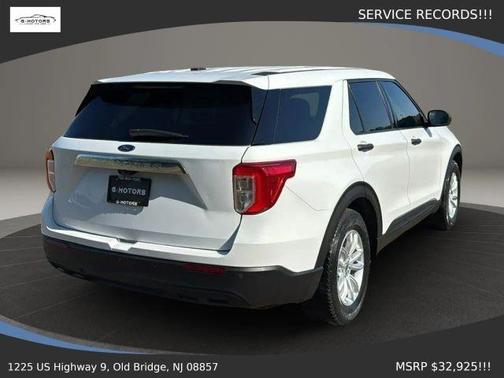 White 2021 Ford Explorer Base