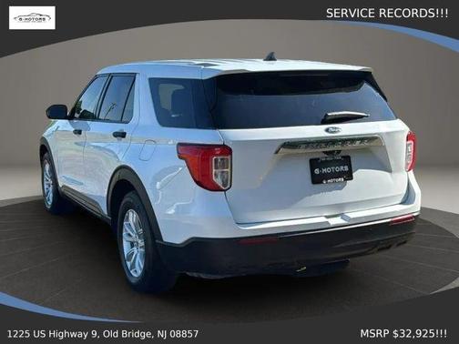 White 2021 Ford Explorer Base