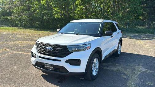 White 2021 Ford Explorer Base