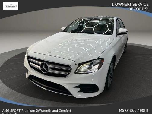 White 2017 Mercedes-Benz E-Class E 300 4MATIC