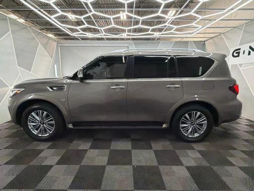 Brown 2019 INFINITI QX80 Luxe