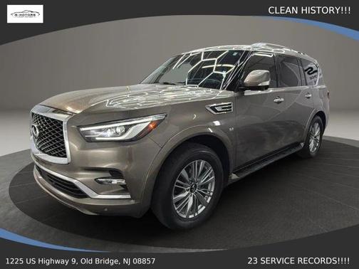 Brown 2019 INFINITI QX80 Luxe