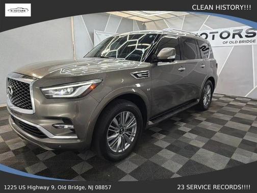 Brown 2019 INFINITI QX80 Luxe
