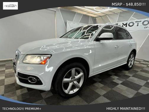 Glacier White Metallic 2017 Audi Q5 2.0T Premium Plus