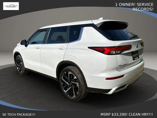 White 2022 Mitsubishi Outlander SE Launch Edition