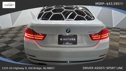 White 2016 BMW 428 Gran Coupe i