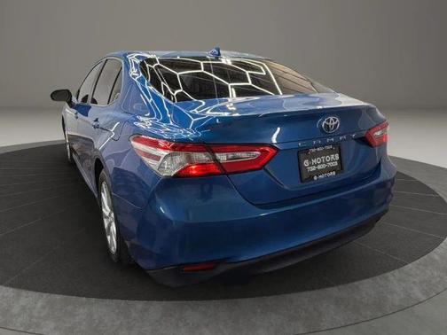 Blue 2019 Toyota Camry LE