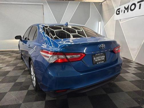 Blue 2019 Toyota Camry LE