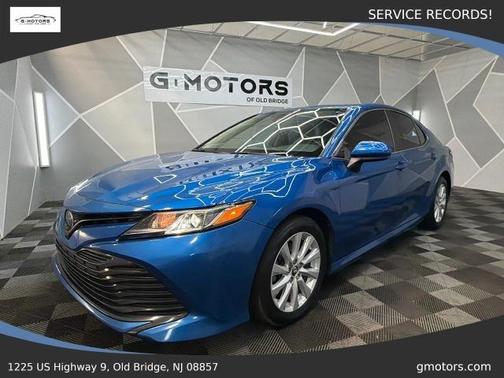 Blue 2019 Toyota Camry LE