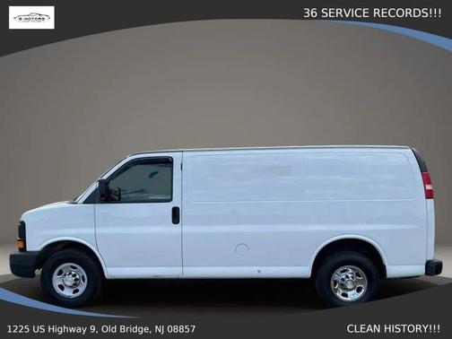 White 2015 Chevrolet Express 2500 Work Van