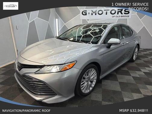 Silver 2019 Toyota Camry XLE