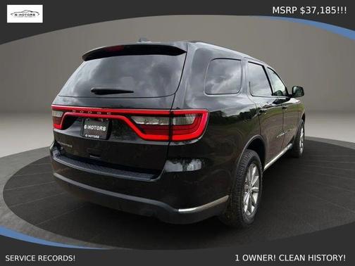 Black 2018 Dodge Durango SXT