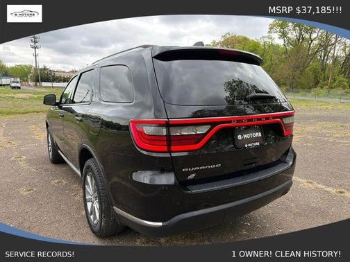 Black 2018 Dodge Durango SXT