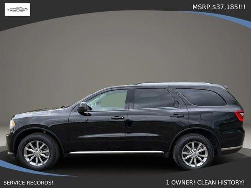Black 2018 Dodge Durango SXT