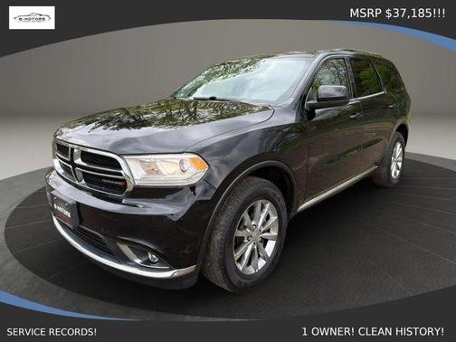 Black 2018 Dodge Durango SXT