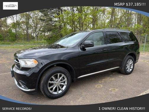 Black 2018 Dodge Durango SXT