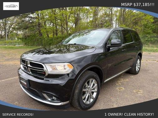 Black 2018 Dodge Durango SXT